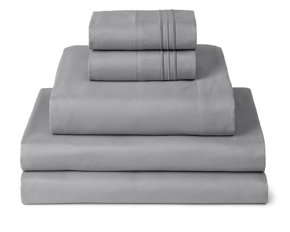 Mellanni Iconic 4-Piece, Ultra Soft Sheet Set (Queen, White)