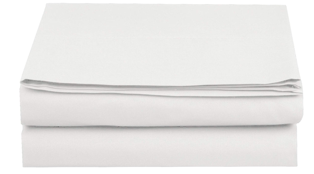 Elegant Comfort Premium Hotel Quality 1-Piece Flat Sheet, Luxury and Softest 1500 Premium Hotel Quality Microfiber Bedding Flat Sheet, Wrinkle-Free, Stain-Resistant, California King, Cream