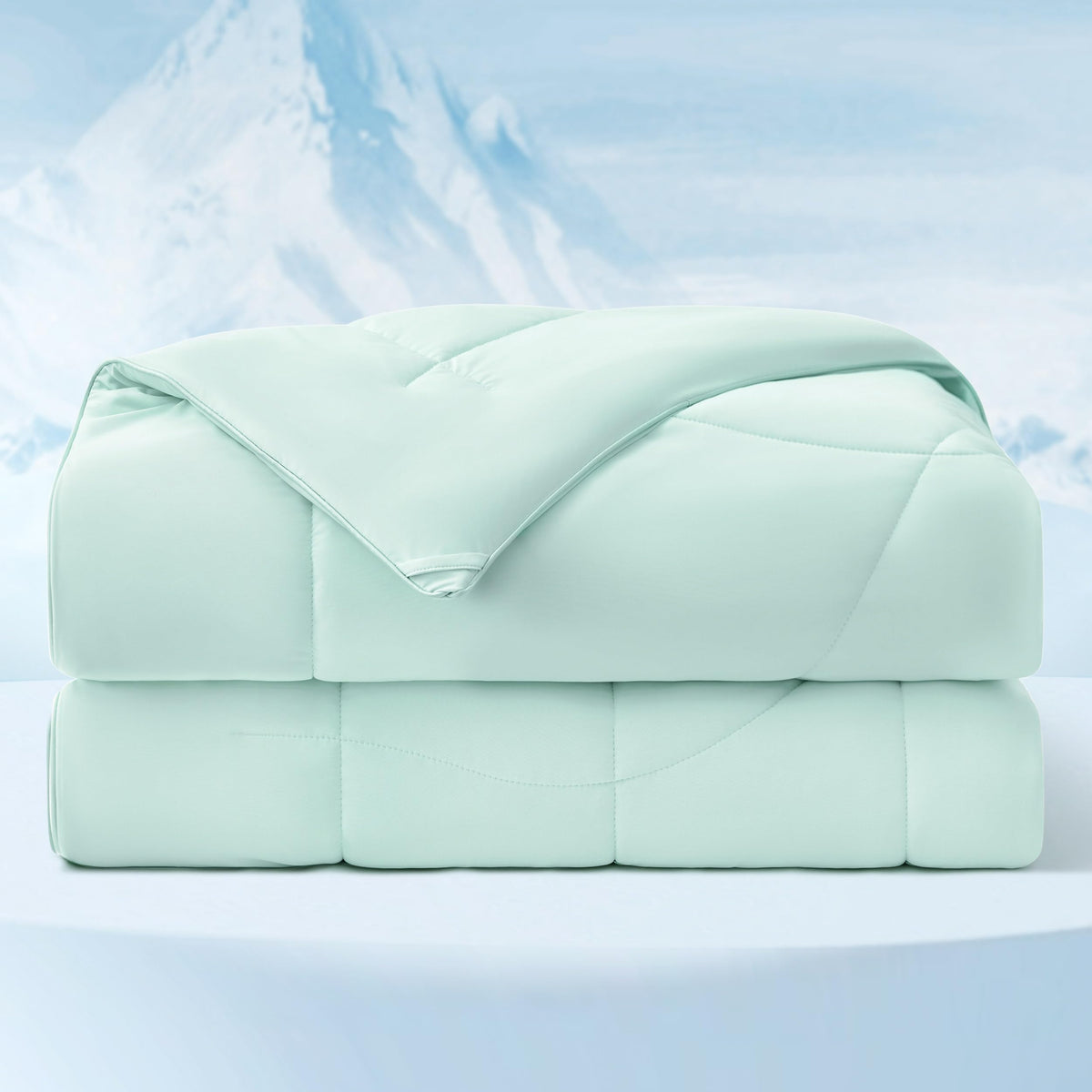 Bedsure Cooling Comforter Blankets for Hot Sleepers, All Season, Queen