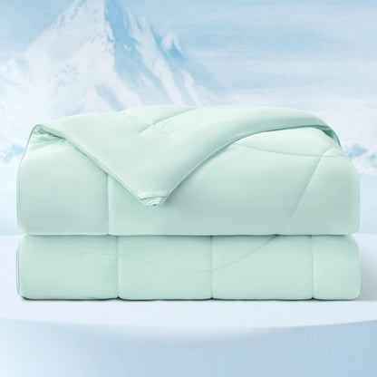 Bedsure Cooling Comforter Blankets for Hot Sleepers, All Season, Queen