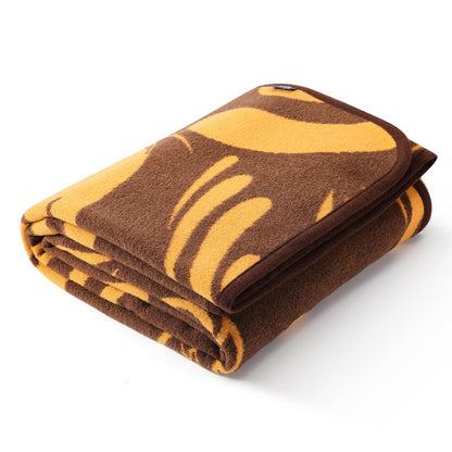 ACUSHLA Merino Wool Camping Blanket Warm Outdoor Travel Throw,Morocco Grey