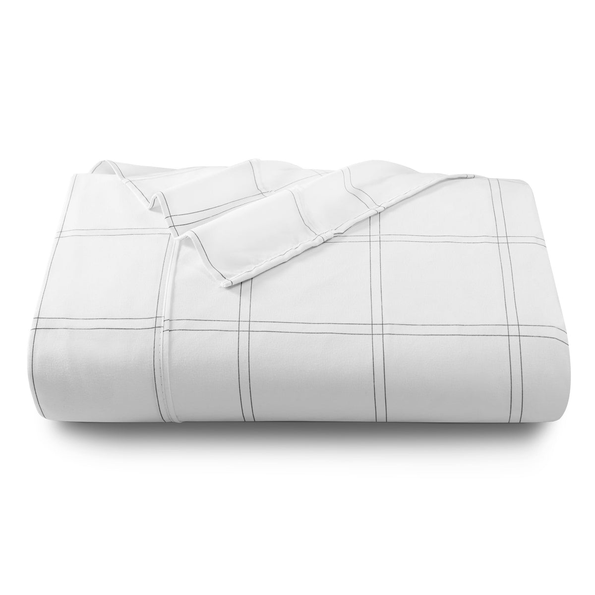 Bare Home Flat Top Sheet 1800 Ultra-Soft (Twin/Twin XL, White)