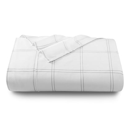 Bare Home Flat Top Sheet 1800 Ultra-Soft (Twin/Twin XL, White)