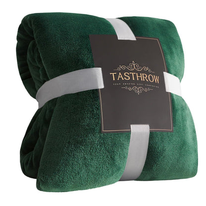 TASTHROW Large Flannel Fleece Throw Blanket, 50×70 Inch