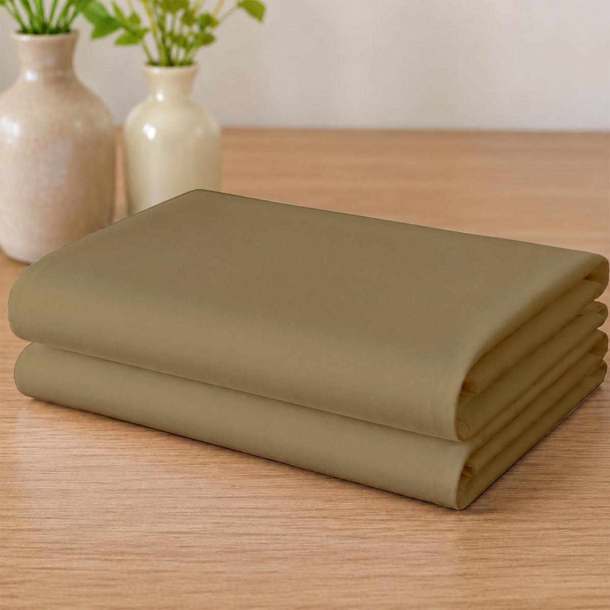Mattress-Homes Flat Sheets Only Queen Size 100% Cotton Top Sheet 1PC Cool & Breathable Luxury Hotel Quality Flat Sheet Only, Bed Sheets White Solid