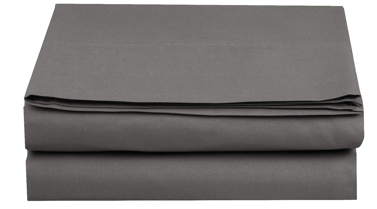 Elegant Comfort Premium Hotel Quality 1-Piece Flat Sheet, Luxury and Softest 1500 Premium Hotel Quality Microfiber Bedding Flat Sheet, Wrinkle-Free, Stain-Resistant, California King, Cream
