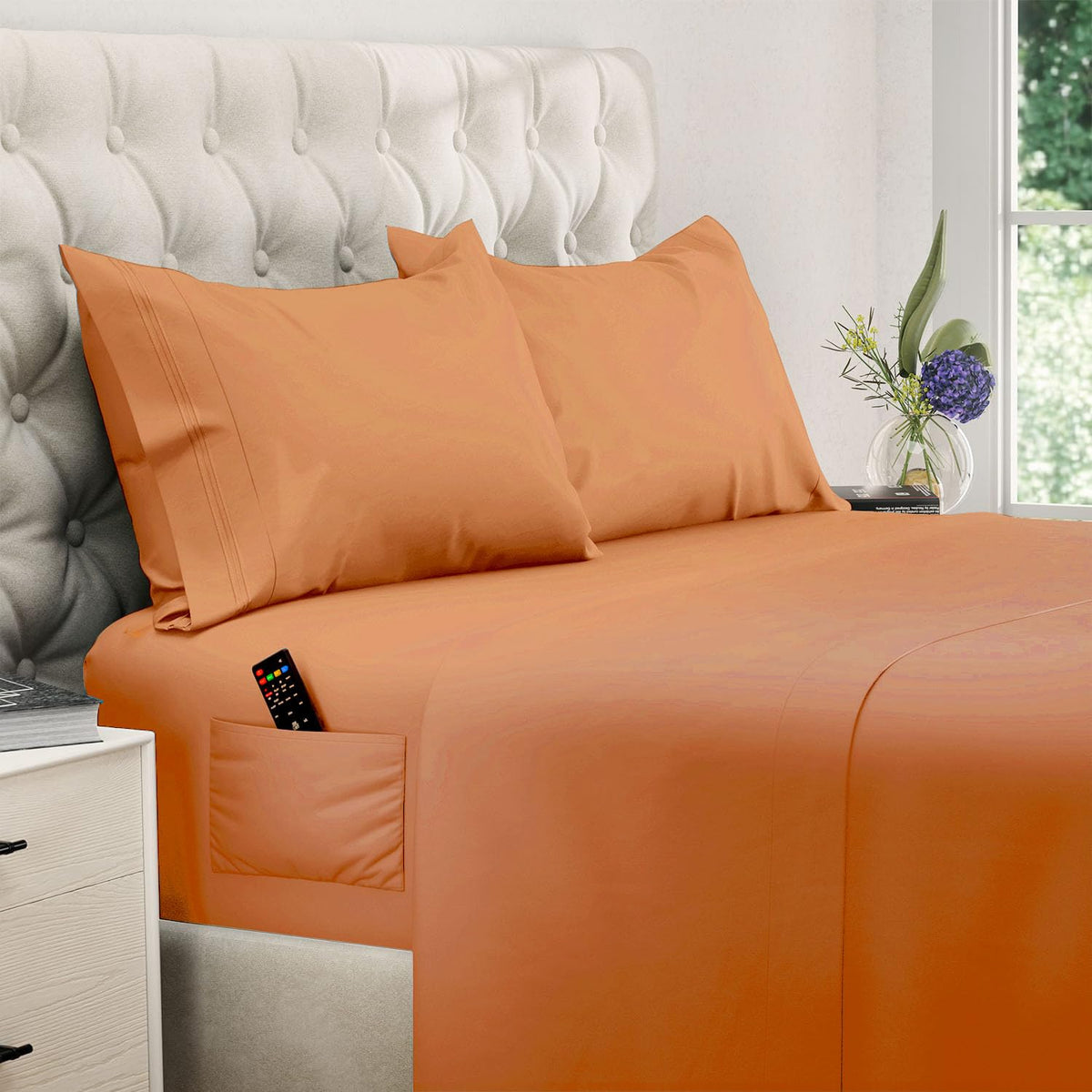 DREAMCARE King Size Sheets Set - King - Extra Deep - Gray