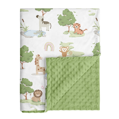 Fleece Baby Blankets for Girls & Boys, Infant Toddler Blanket