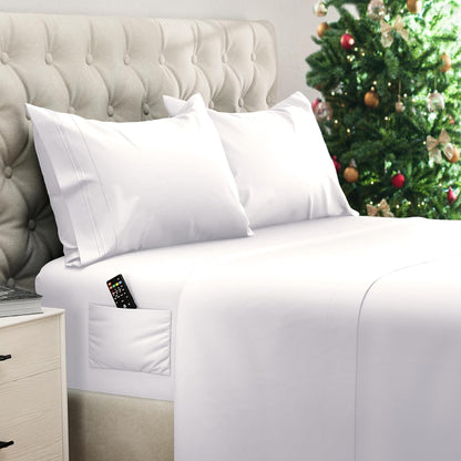 DREAMCARE King Size Sheets Set - King - Extra Deep - Gray