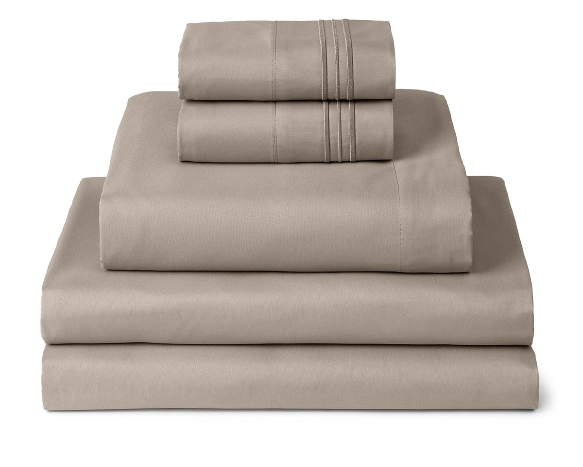 Mellanni Iconic 4-Piece, Ultra Soft Sheet Set (Queen, White)