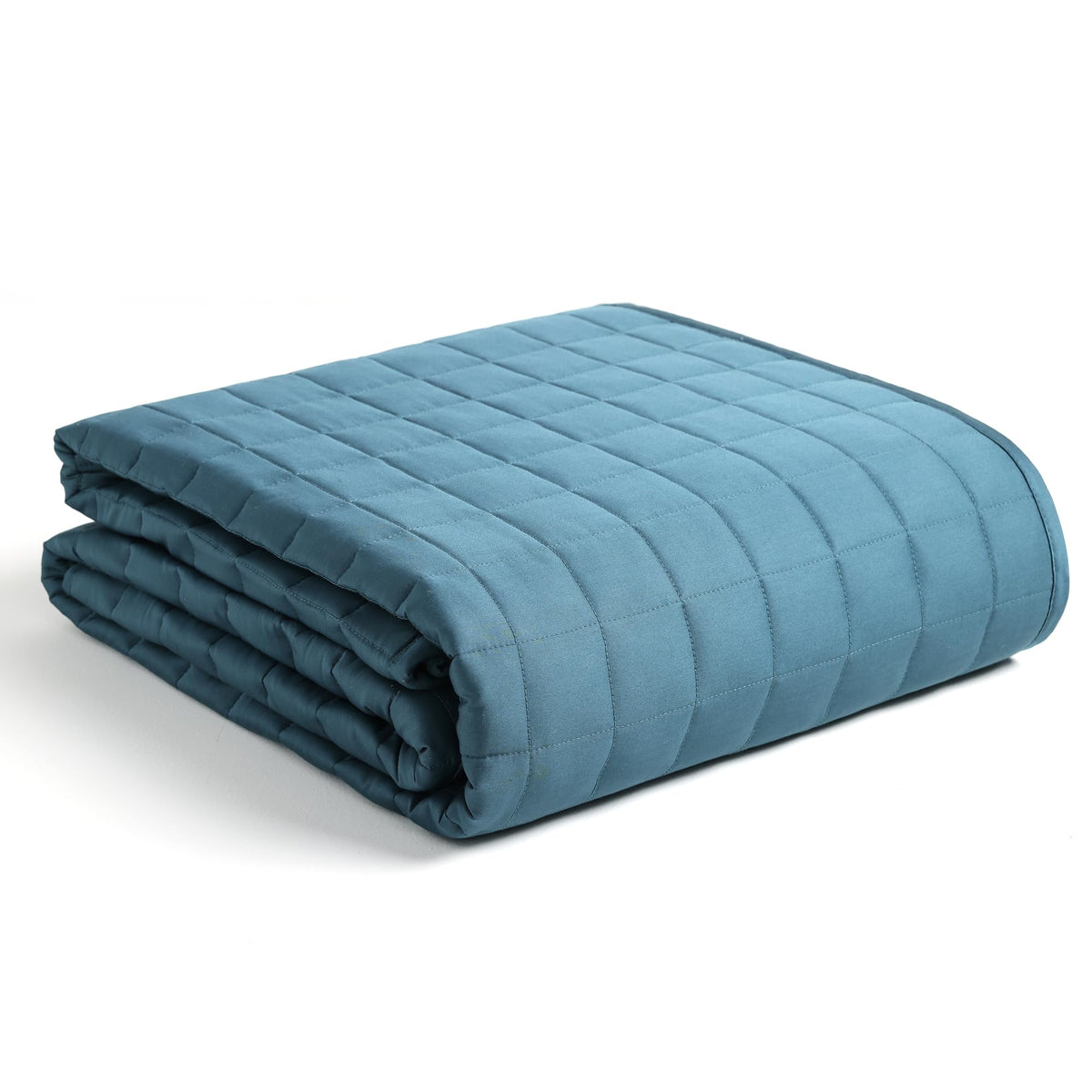 YnM 15lbs Weighted Blanket for Adults, 48x72 Inches, Dark Grey