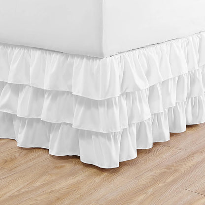 Betsey Johnson - Queen Size Ruffled Bed Skirt with 15 -Inch Drop