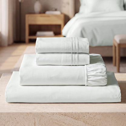 Mellanni Iconic 4-Piece, Ultra Soft Sheet Set (Queen, White)
