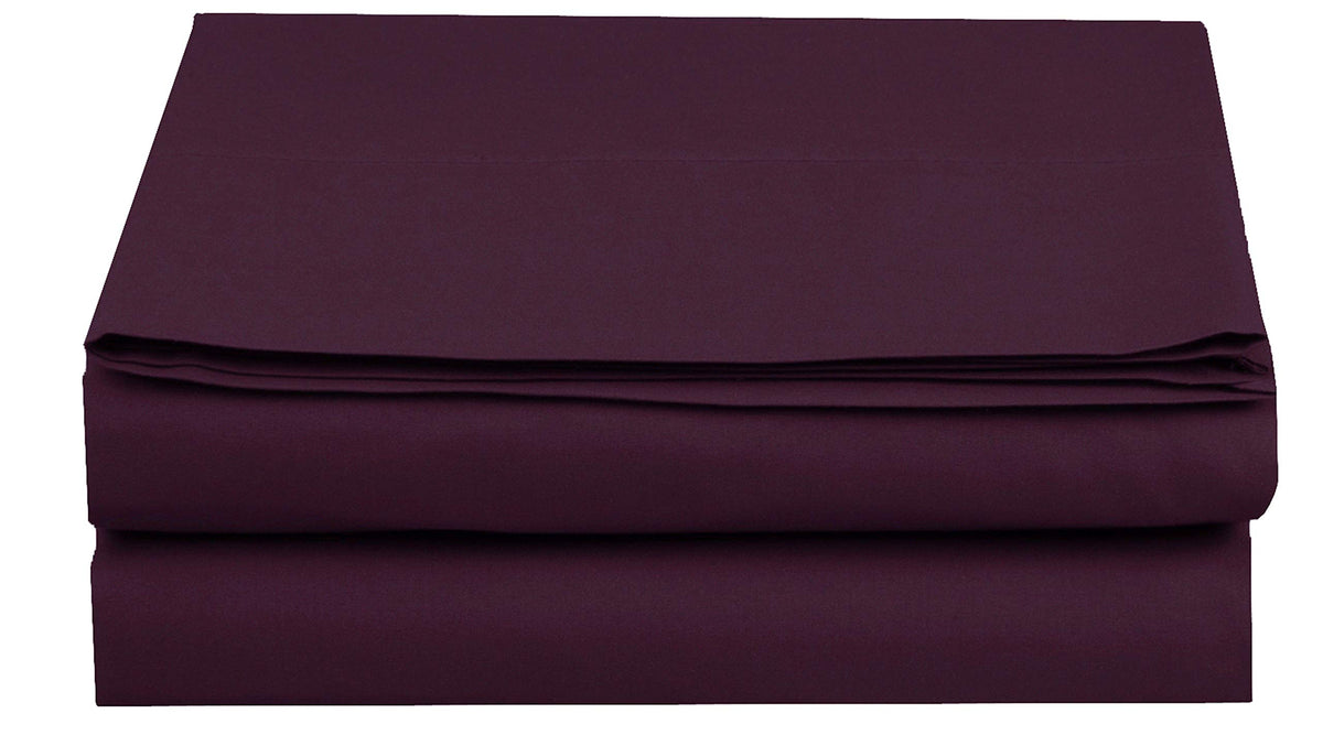Elegant Comfort Premium Hotel Quality 1-Piece Flat Sheet, Luxury and Softest 1500 Premium Hotel Quality Microfiber Bedding Flat Sheet, Wrinkle-Free, Stain-Resistant, California King, Cream