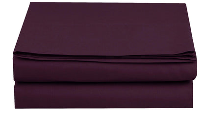 Elegant Comfort Premium Hotel Quality 1-Piece Flat Sheet, Luxury and Softest 1500 Premium Hotel Quality Microfiber Bedding Flat Sheet, Wrinkle-Free, Stain-Resistant, California King, Cream