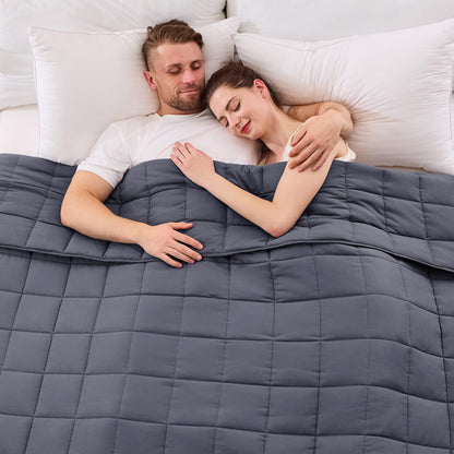 yescool Weighted Blanket for Adults 20lbs Queen Size, 60" x 80", Grey