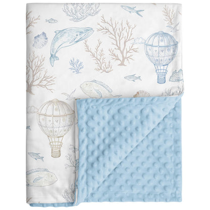 Fleece Baby Blankets for Girls & Boys, Infant Toddler Blanket