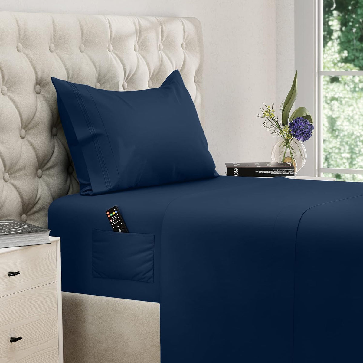 DREAMCARE King Size Sheets Set - King - Extra Deep - Gray