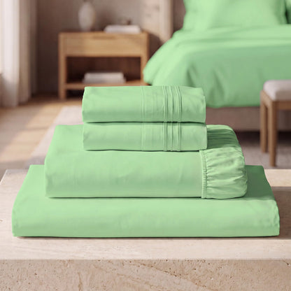 Mellanni Iconic 4-Piece, Ultra Soft Sheet Set (Queen, White)