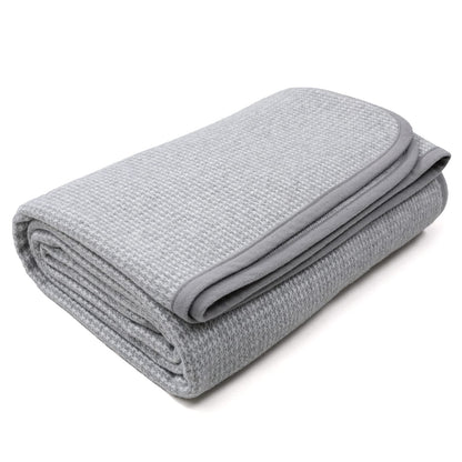 ACUSHLA Merino Wool Camping Blanket Warm Outdoor Travel Throw,Morocco Grey