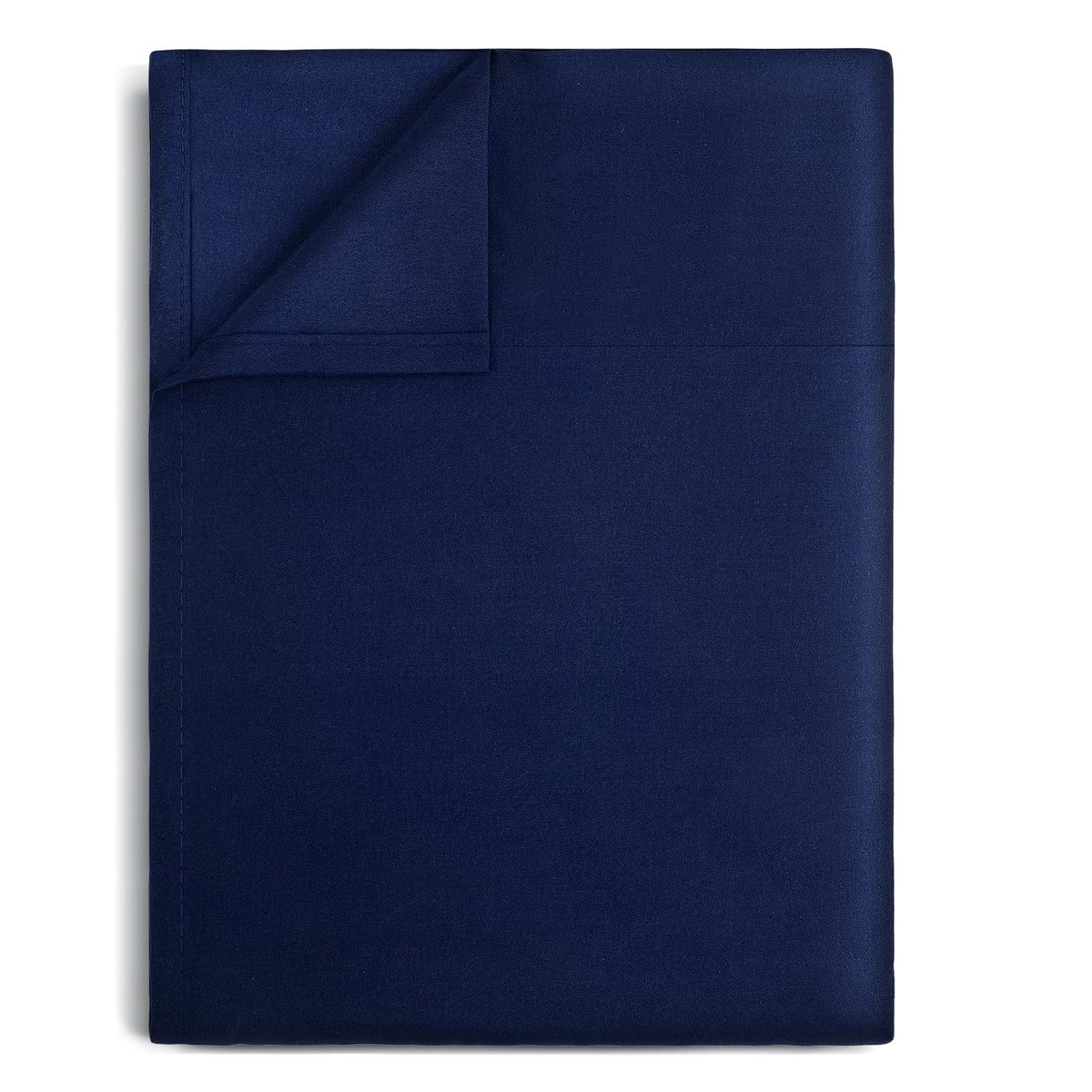 Lirex Twin Flat Sheet, Top Sheet for Bed - 1800 Microfiber, Soft & Breathable, Hotel Quality Flat Sheet, Black