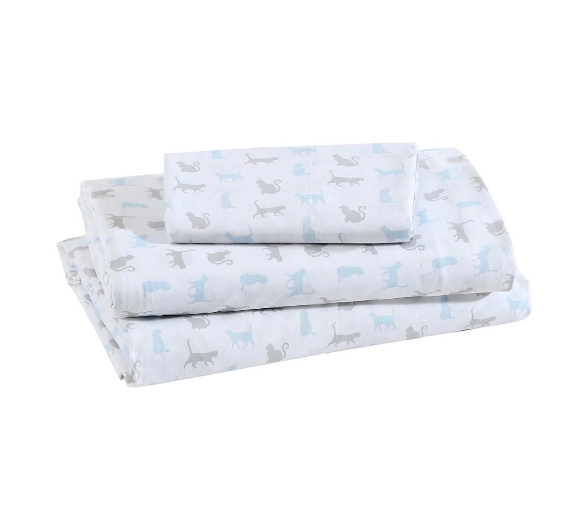 Printed Soft Microfiber Full 4-Piece Sheet Set, Zara Leopard