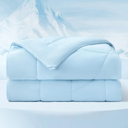 Bedsure Cooling Comforter Blankets for Hot Sleepers, All Season, Queen