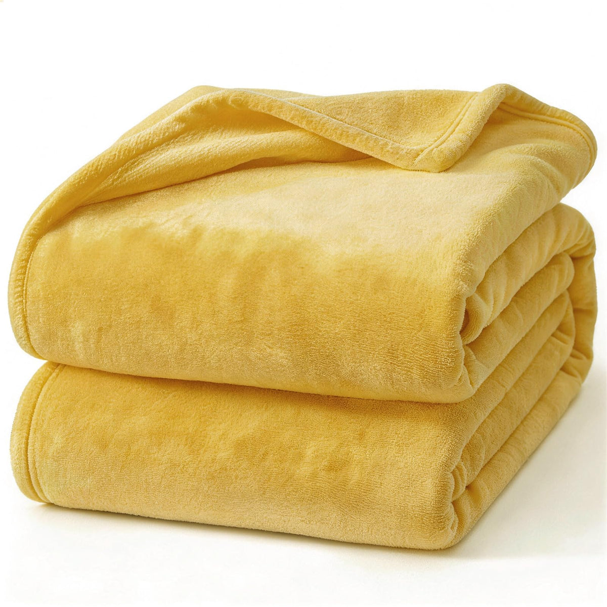 Hansleep Twin Grey Fleece Blanket, Soft Flannel Bed Blanket