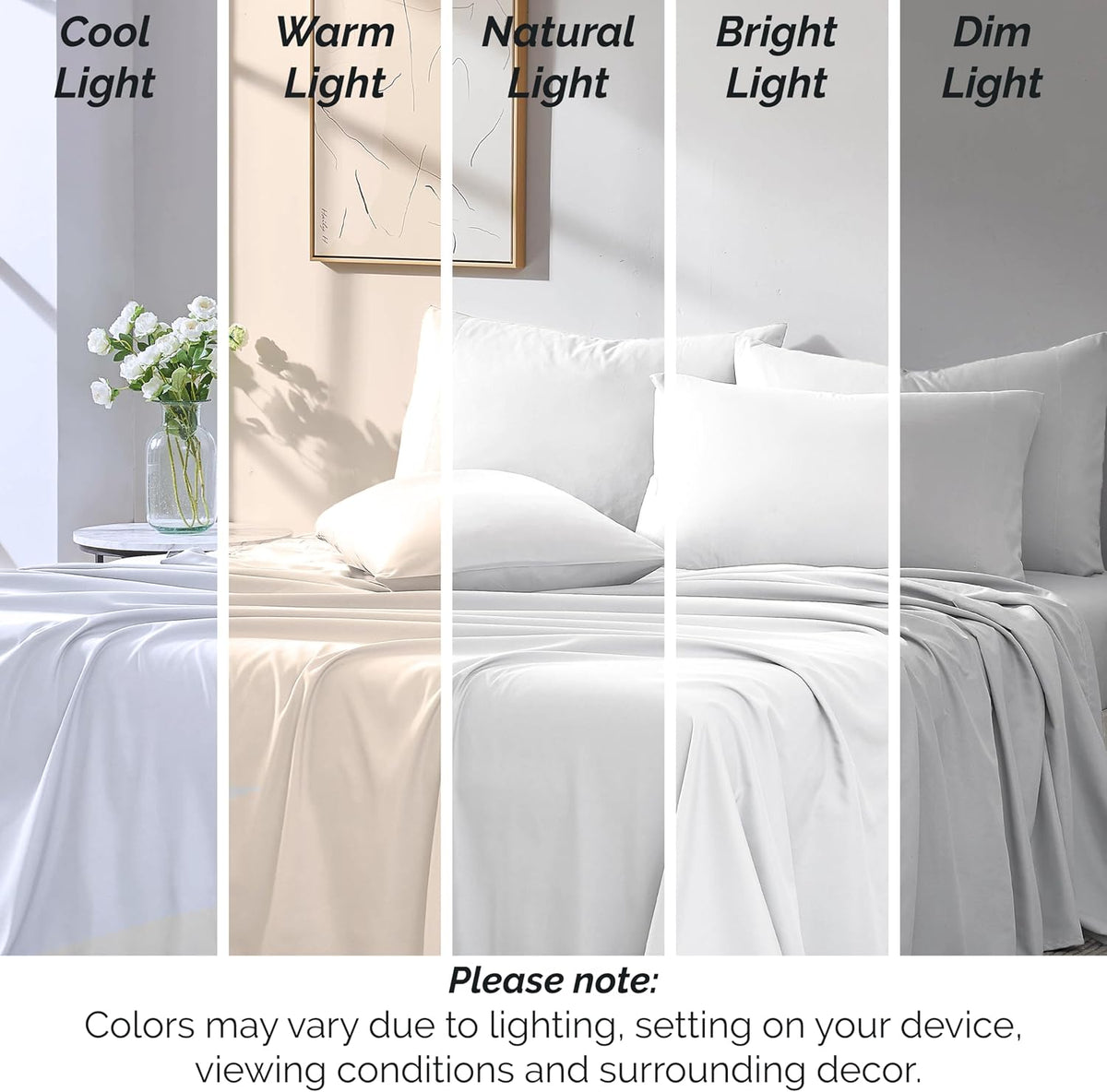 XL Oversized King Flat Sheet Only 132x110 California King Flat Sheet White