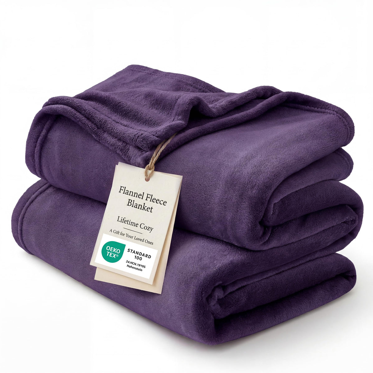 Bedsure GentleSoft Fleece Bed Blankets Queen Size Grey - Soft Cozy Warm Fall Throw Blanket Halloween Decorations Lightweight Anti-Static, Room Home Decor Gifts for Husband and Men, 90x90 inches