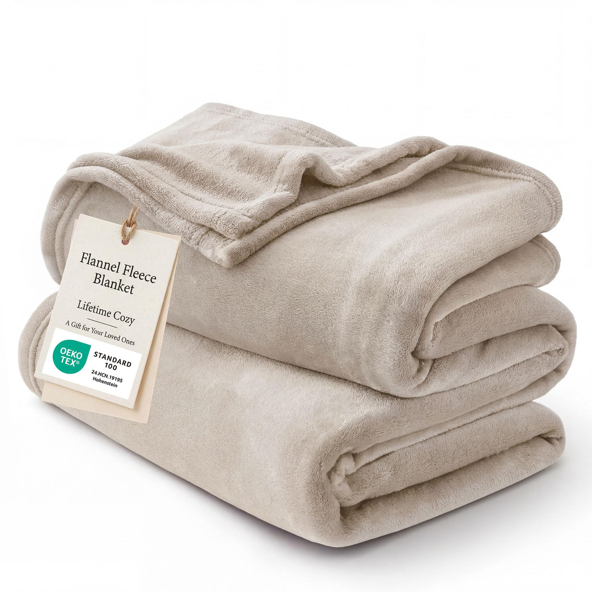 Bedsure GentleSoft Fleece Bed Blankets Queen Size Grey - Soft Cozy Warm Fall Throw Blanket Halloween Decorations Lightweight Anti-Static, Room Home Decor Gifts for Husband and Men, 90x90 inches