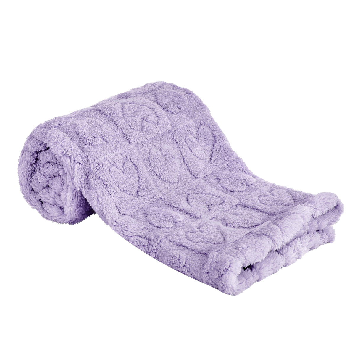 Yurhap Heart Baby Blanket, Love Plush Fleece Baby Blankets for Girls Boys