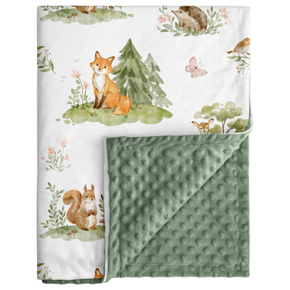 Fleece Baby Blankets for Girls & Boys, Infant Toddler Blanket