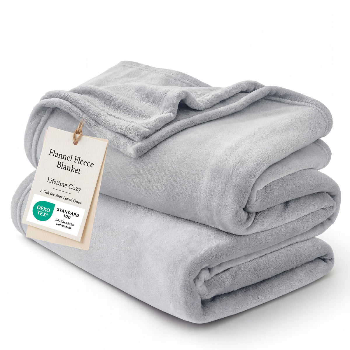 Bedsure GentleSoft Fleece Blankets Queen Size Cream - Birthday Gifts for Women Bed Blanket Soft Lightweight Plush Fuzzy Cozy Luxury Microfiber, Home Room Decor Gifts, 90x90 inches