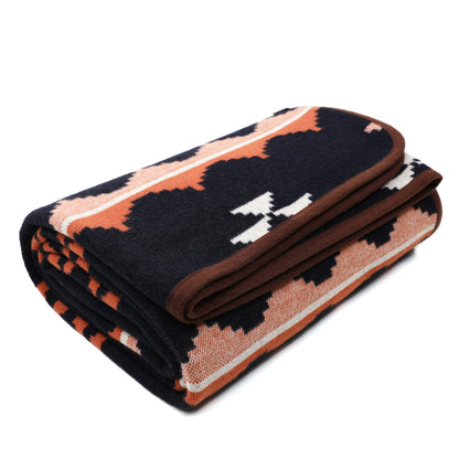 ACUSHLA Merino Wool Camping Blanket Warm Outdoor Travel Throw,Morocco Grey