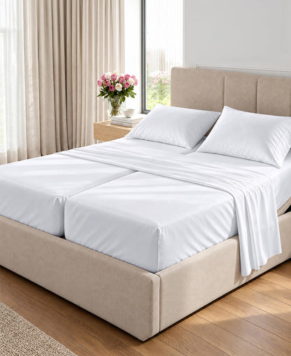 California Design Den Luxury 1000 Thread Count King Size Sheets Set