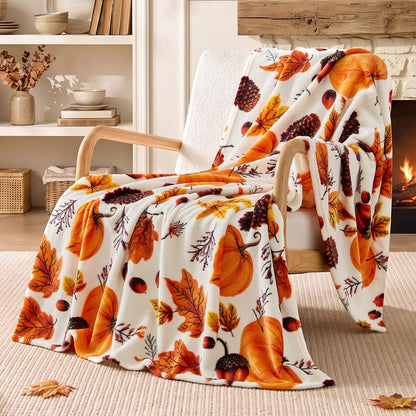 BEDELITE Fleece Blanket Soft Plush Throw for Couch Black 50"x60"