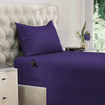 DREAMCARE King Size Sheets Set - King - Extra Deep - Gray