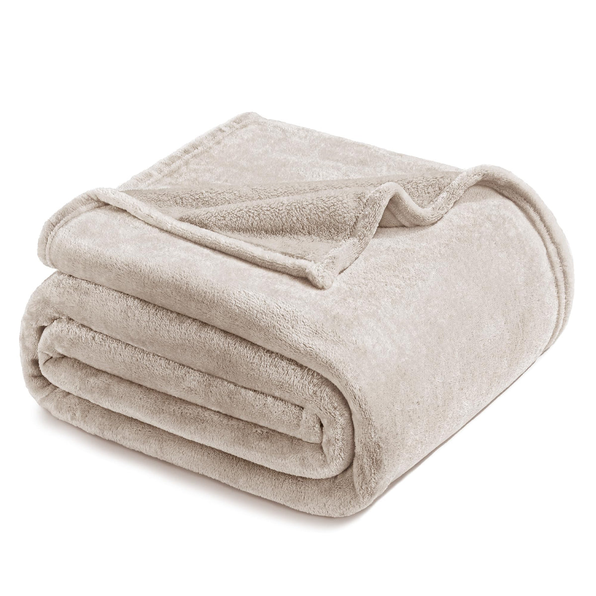 Exclusivo Mezcla Soft Large Fleece Throw Blanket for Couch, Forest Green