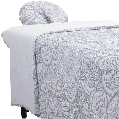 ForPro Premium Flannel 3-Piece Massage Sheet Set, Natural