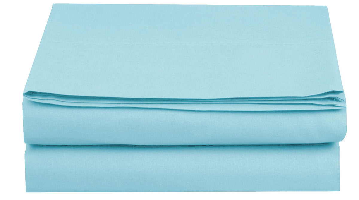 Elegant Comfort Premium Hotel Quality 1-Piece Flat Sheet, Luxury and Softest 1500 Premium Hotel Quality Microfiber Bedding Flat Sheet, Wrinkle-Free, Stain-Resistant, California King, Cream
