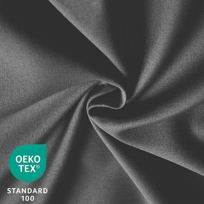ROSE&RISY 6-Pack Twin Flat Sheets, Bulk Ultra Soft Microfiber Bedding, Cooling & Breathable Top Flat Sheet, Fade & Shrink Resistant & Easy Care Hotel Quality (Dark Grey, Twin Size)