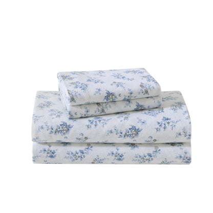 Laura Ashley - Queen Sheet Set with Fitted Sheet & Pillowcases