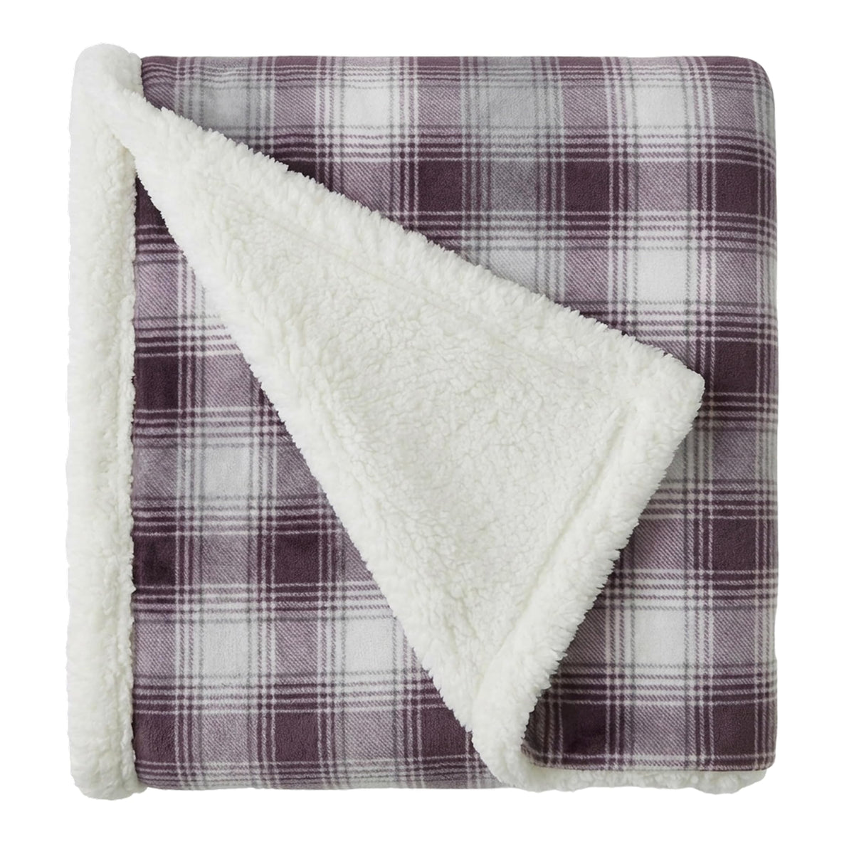 Eddie Bauer - Soft Reversible Throw Blanket for Bed & Couch, 50 x 70