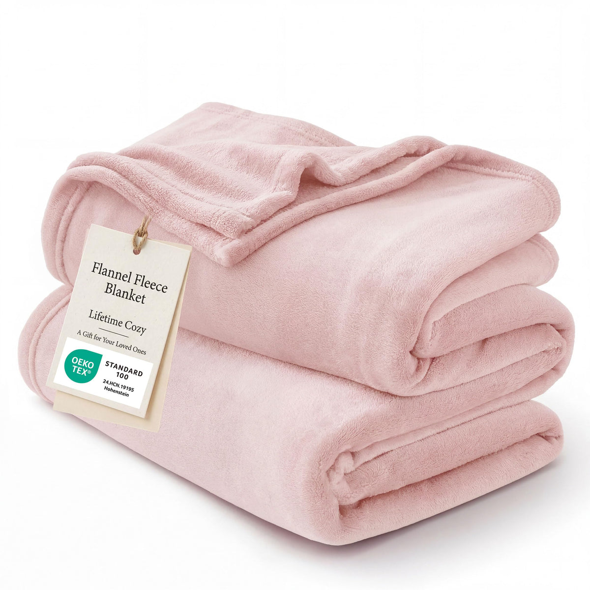Bedsure GentleSoft Fleece Blankets Queen Size Cream - Birthday Gifts for Women Bed Blanket Soft Lightweight Plush Fuzzy Cozy Luxury Microfiber, Home Room Decor Gifts, 90x90 inches