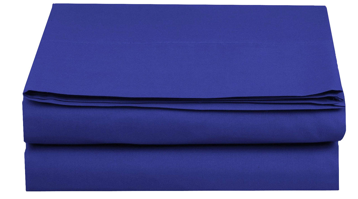 Elegant Comfort Premium Hotel Quality 1-Piece Flat Sheet, Luxury and Softest 1500 Premium Hotel Quality Microfiber Bedding Flat Sheet, Wrinkle-Free, Stain-Resistant, California King, Cream