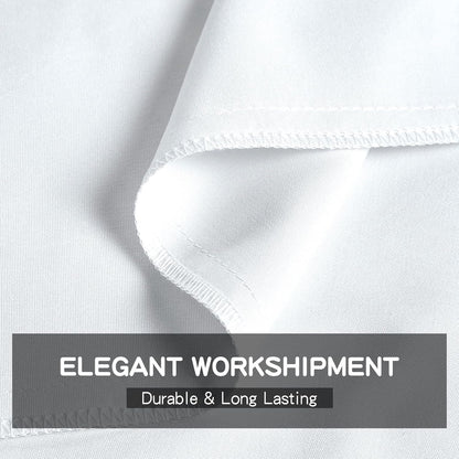 FreshCulture Twin Flat Sheets Only 2 Pack - Hotel Quality Flat Bed Sheets - Brushed Microfiber - Ultra Soft & Breathable - Wrinkle-Free - Easy Care - Flat Sheets Only Twin Size (White)