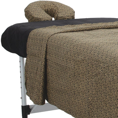 ForPro Premium Microfiber 3-Piece Massage Sheet Set, White