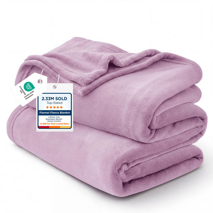 Bedsure GentleSoft Fleece Bed Blankets Queen Size Grey - Soft Cozy Warm Fall Throw Blanket Halloween Decorations Lightweight Anti-Static, Room Home Decor Gifts for Husband and Men, 90x90 inches