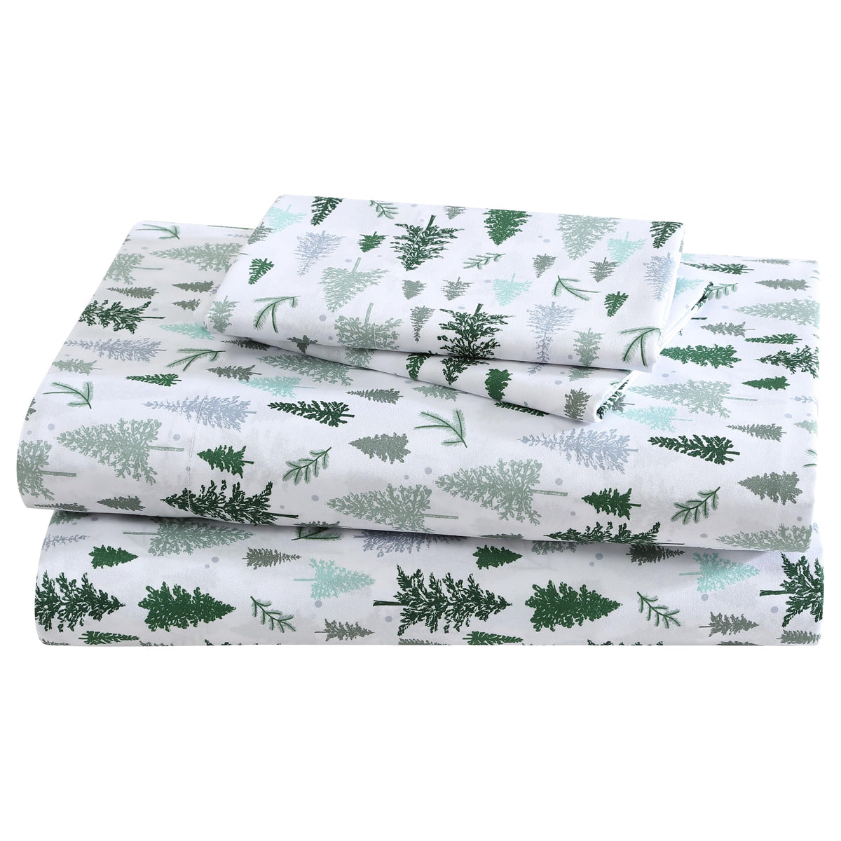 Printed Soft Microfiber Full 4-Piece Sheet Set, Zara Leopard